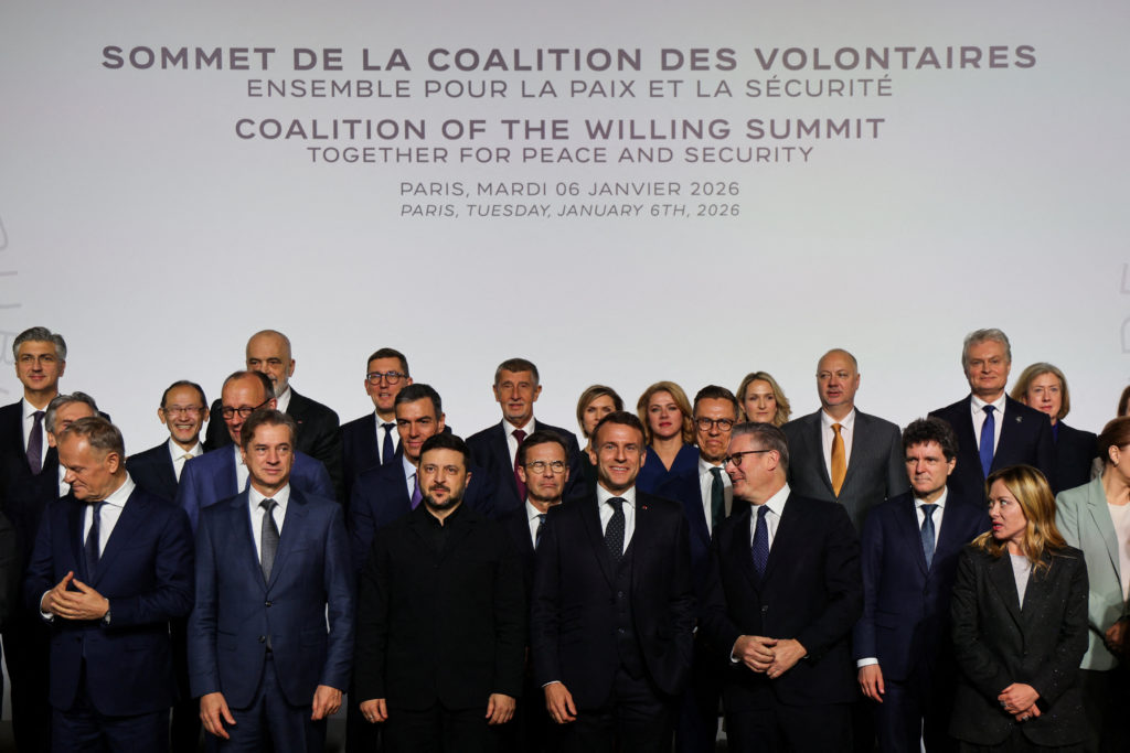 Coalition of the Willing summit in Paris