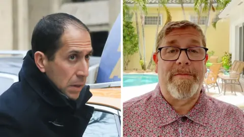 Richard Kahn (l) and Darren Indyke (r) have rarely been photographed in public - DMG Media
