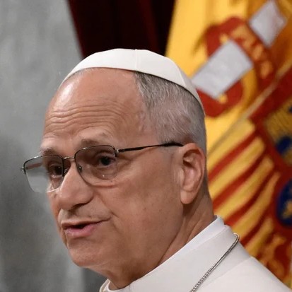 Pope Leo XIV delivers a speech during a joint session of the Spanish Parliament at the Congress of Deputies in Madrid, Spain on June 8, 2026. Ciro de Luca/Pool via REUTERS - Ciro de Luca / Pool via REUTERS